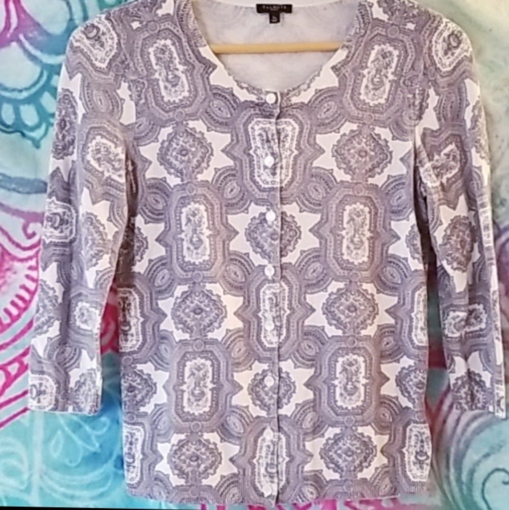 Talbots Button Down Cardigan Sweater